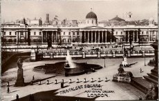 画像1: 英国 アンティークポストカード TRAFALGER SQUARE LONDON (1)