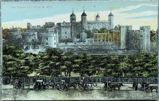 画像1: 英国 アンティークポストカード The Tower of London & Mint (1)