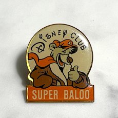 画像2: フランス ヴィンテージ ピンバッジ Disney CLUB SUPER BALOO ディズニー (2)