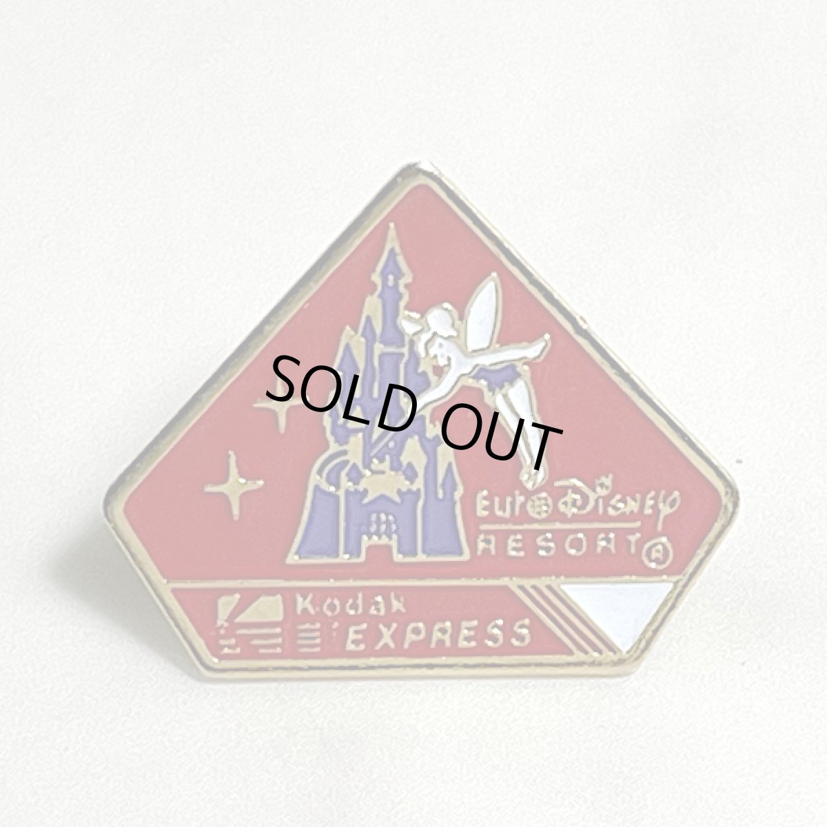 画像5: フランス ヴィンテージ ピンバッジ Disney Euro ユーロ ディズニー ティンカーベル コダック (5)