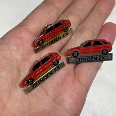 画像13: 3個セット フランス ヴィンテージ ピンバッジ CITROEN ZX シトロエン ノベルティグッズ (13)