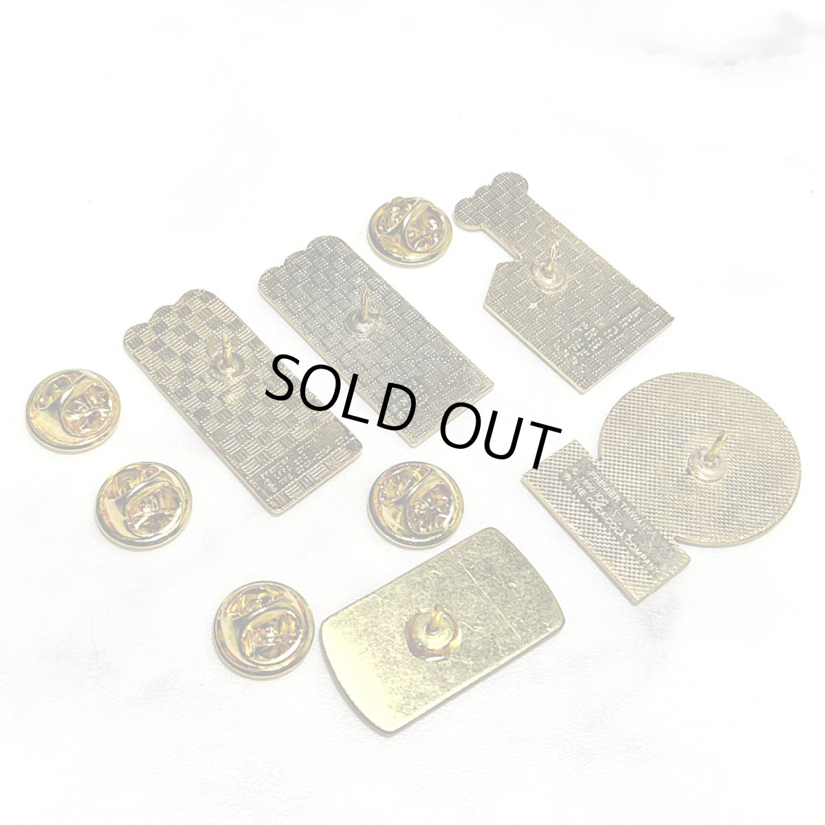 画像12: 5個セット フランス ヴィンテージ ピンバッジ Coca Cola コカ・コーラ  オリンピックスポンサー ノベルティグッズ (12)