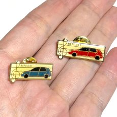 画像10: 2個セット フランス ヴィンテージ ピンバッジ RENAULT ルノー ノベルティグッズ (10)