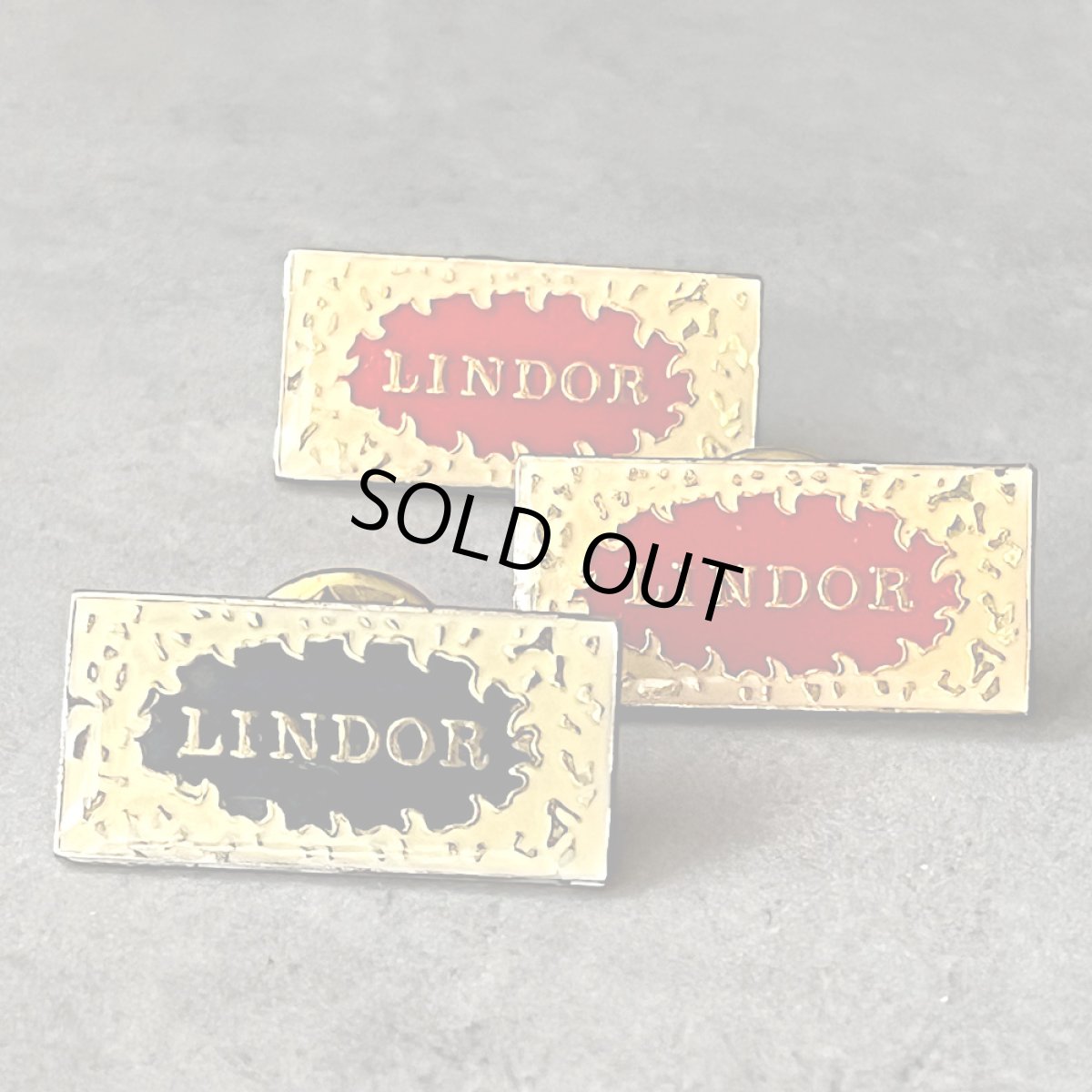 画像3: 3個セット フランス ヴィンテージ ピンバッジ LINDOR Lindt リンツ リンドール チョコレート (3)