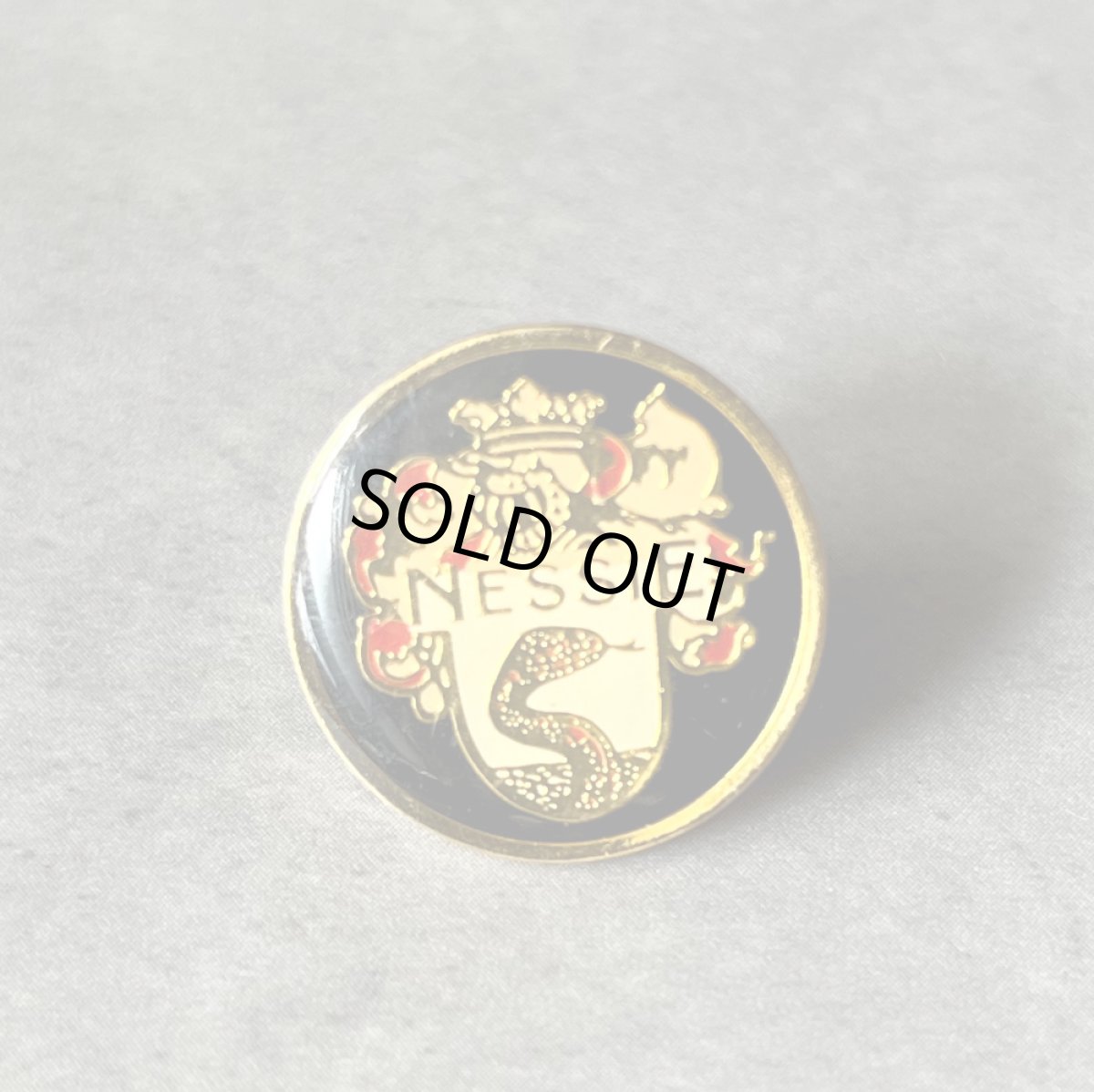 画像5: フランス ヴィンテージ ピンバッジ NESSIE ネッシー スコットランドUMA 未確認生物 ネス湖 (5)