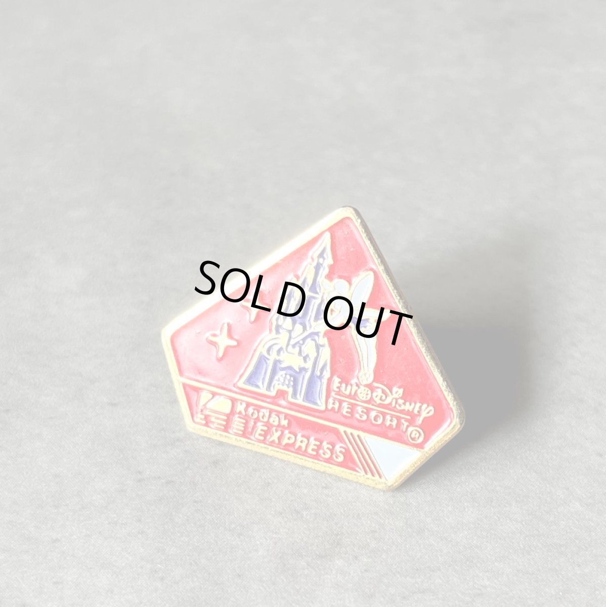 画像2: フランス ヴィンテージ ピンバッジ Disney Euro ユーロ ディズニー ティンカーベル コダック (2)