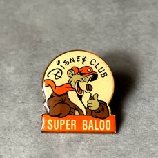 画像5: フランス ヴィンテージ ピンバッジ Disney CLUB SUPER BALOO ディズニー (5)