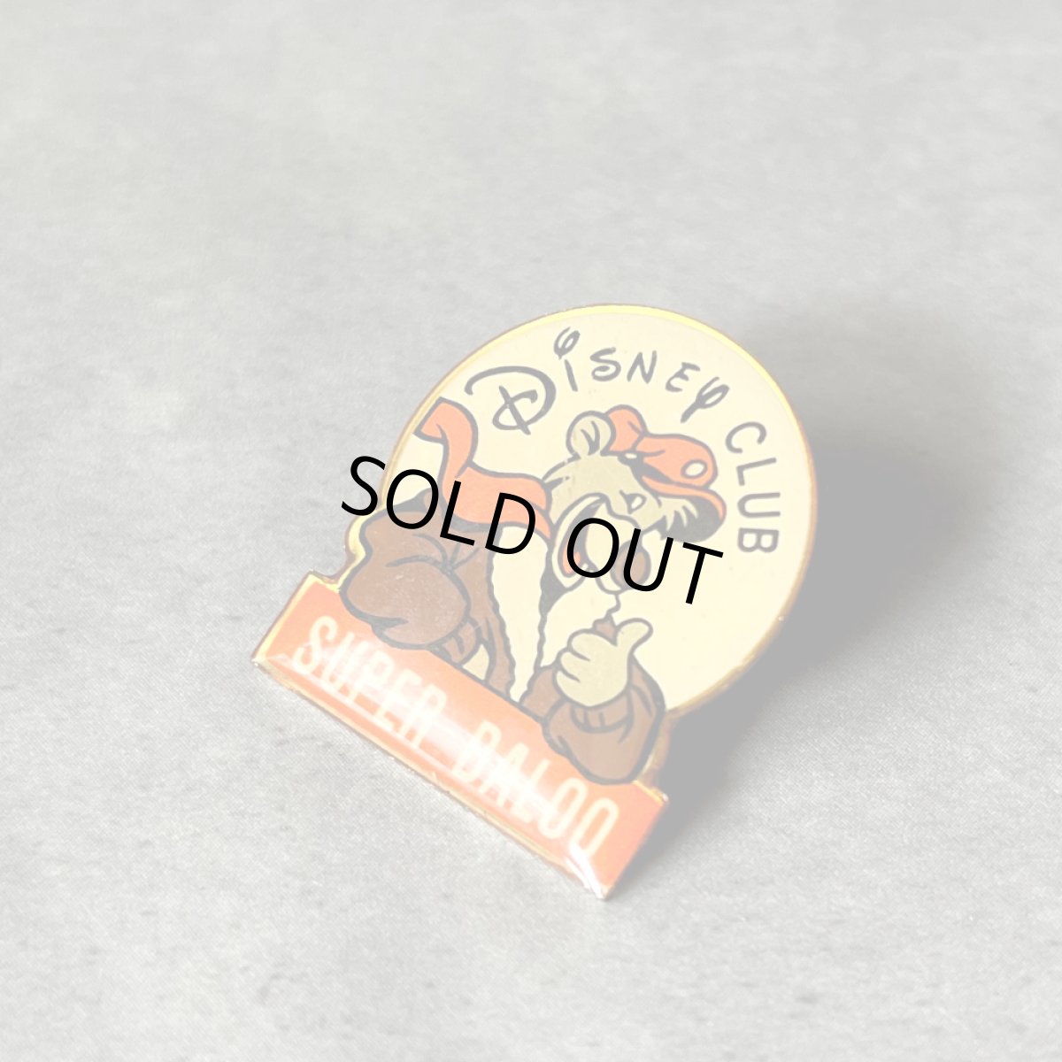 画像6: フランス ヴィンテージ ピンバッジ Disney CLUB SUPER BALOO ディズニー (6)