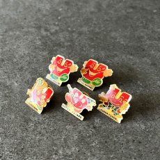 画像4: 5個セット フランス ヴィンテージ ピンバッジ SUPER U PINS COLLECTION ノベルティグッズ (4)