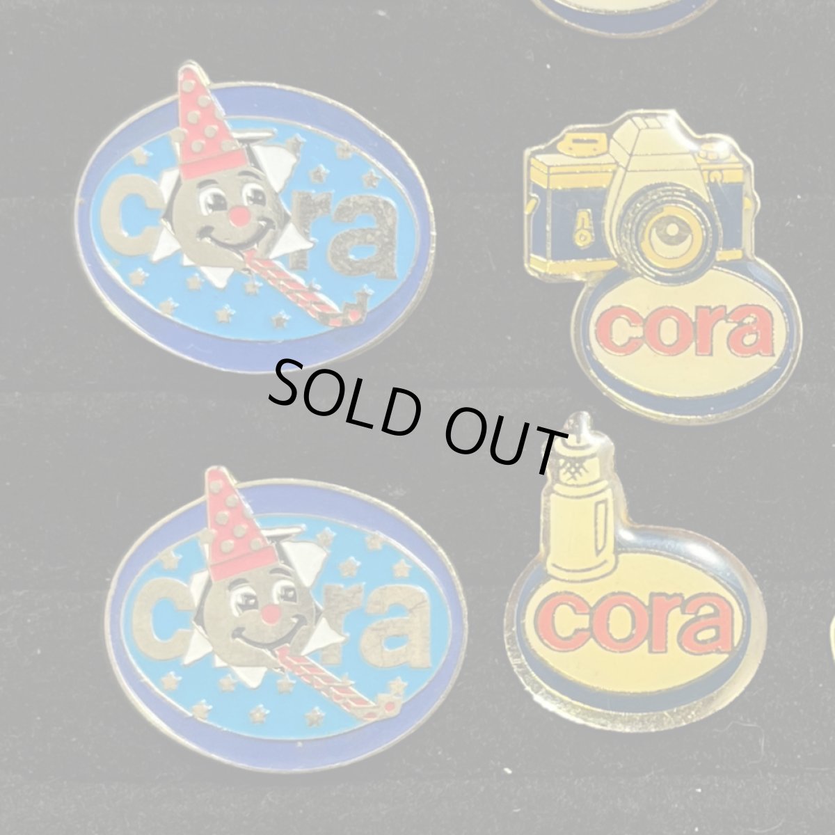 画像5: 11個セット フランス ヴィンテージ ピンバッジ Cora Collection (5)