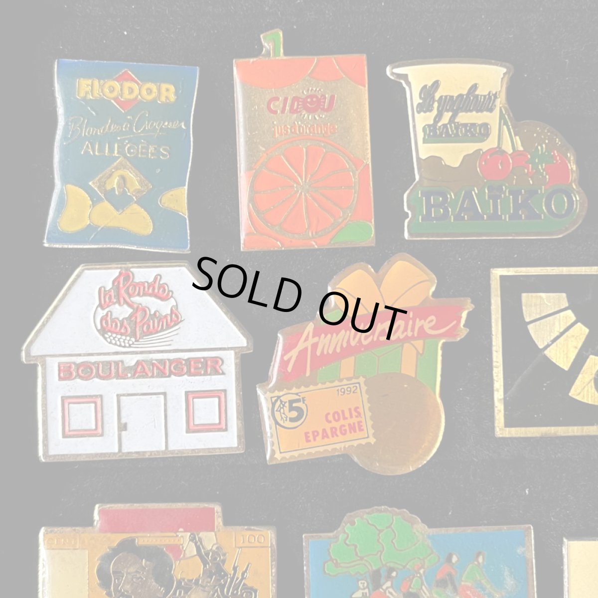 画像2: 13個セット フランス ヴィンテージ ピンバッジ コレクション YA1644AC (2)