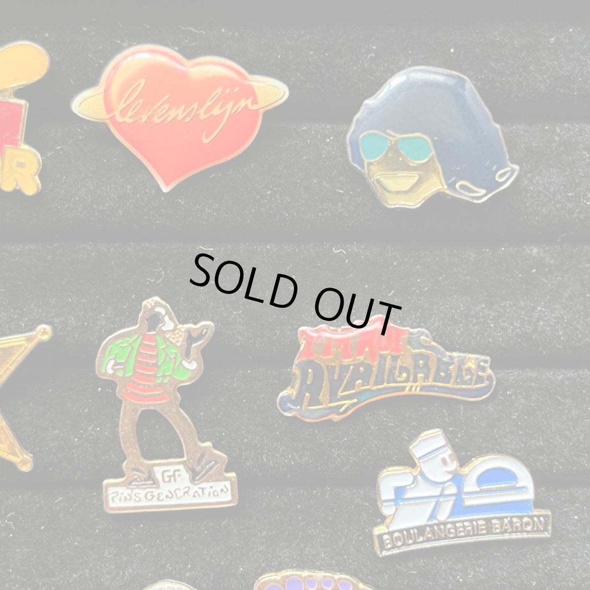 画像3: 10個セット フランス ヴィンテージ ピンバッジ SNDEMAN FLODOR HEILI (3)