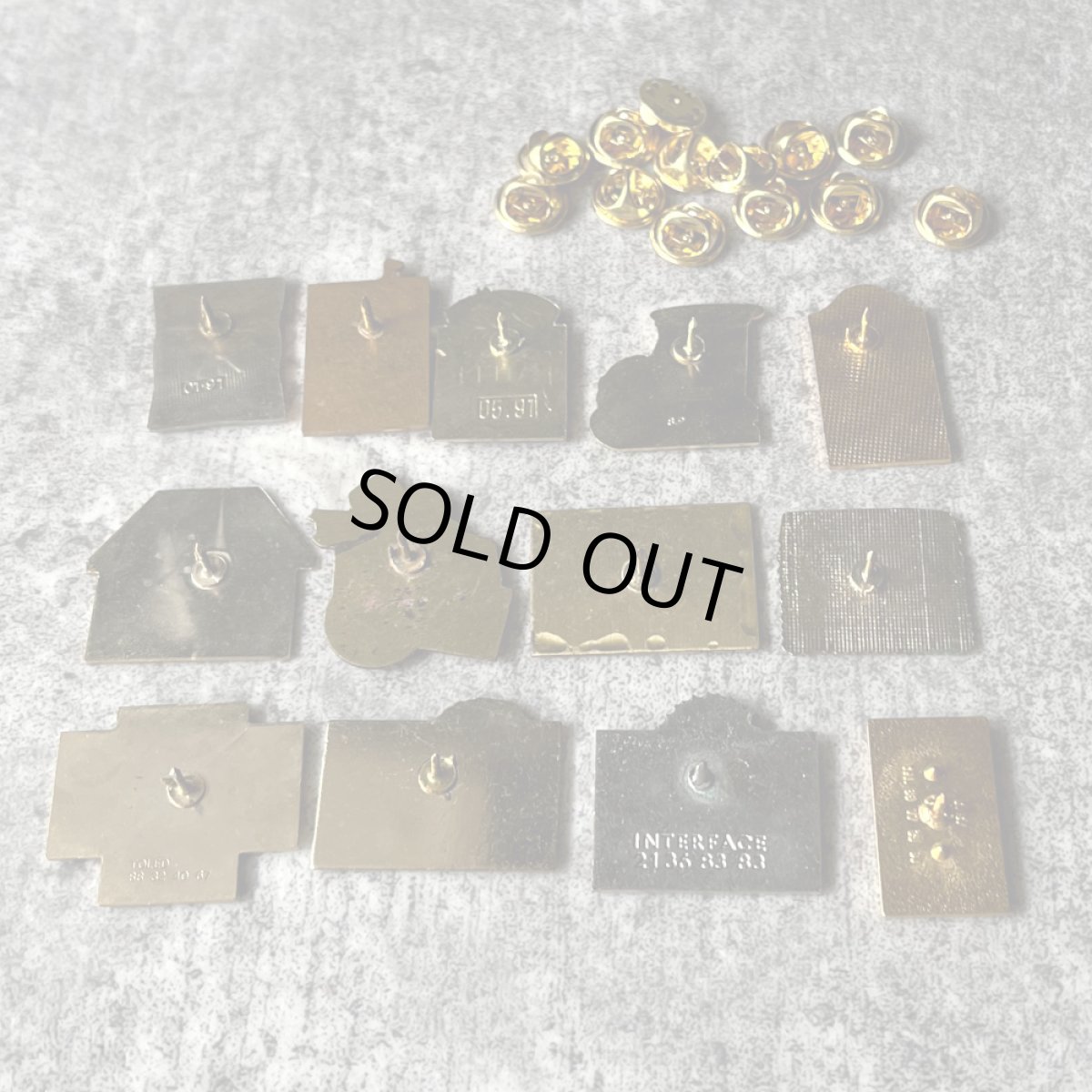 画像8: 13個セット フランス ヴィンテージ ピンバッジ コレクション YA1644AC (8)