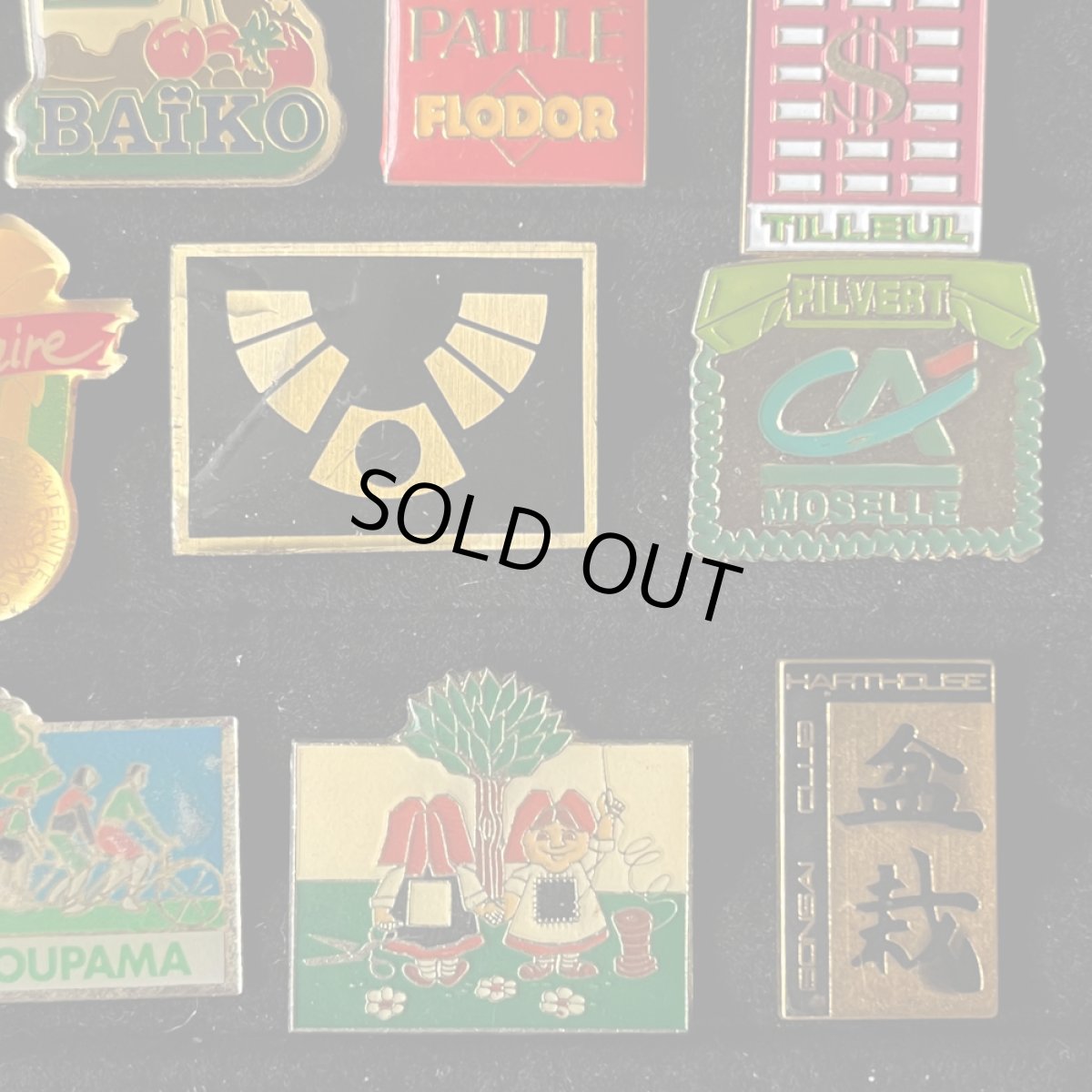 画像5: 13個セット フランス ヴィンテージ ピンバッジ コレクション YA1644AC (5)