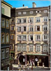 画像1: オーストリア MOZARTSTADT SALZBURG モーツアルトの街ザルツブルグ アンティークポストカード RE0134 (1)