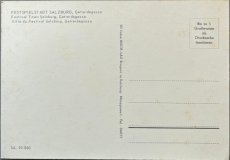 画像2: オーストリア Festspielstadt Salzburg ザルツブルグ アンティークポストカード RE0135 (2)