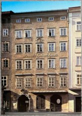 画像1: オーストリア MOZARTSTADT SALZBURG モーツアルトの街ザルツブルグ アンティークポストカード RE0096 (1)