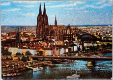 画像1: 海外ヴィンテージポストカード KOLN AM RHEIN COLOGNE 世界の絵葉書 ケルン ドイツ (1)