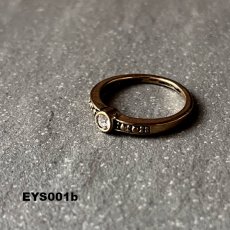 画像14: 【在庫3】1970-1999年 スウェーデン ヴィンテージ ドレスリング「北欧の静けさを纏う指先」15号/19号 EYS001 (14)