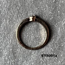 画像8: 【在庫3】1970-1999年 スウェーデン ヴィンテージ ドレスリング「北欧の静けさを纏う指先」15号/19号 EYS001 (8)