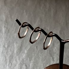 画像1: 【在庫3】1970-1999年 スウェーデン ヴィンテージ リング「静けさをかたちに」ヴィンテージ指輪 北欧リング 北欧ジュエリー 15号/18号 EYS002 (1)