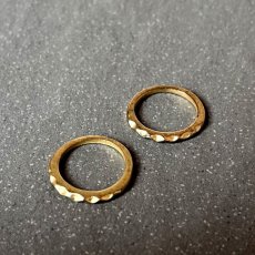 画像3: 【在庫2】スウェーデン指輪1970-1999年 ヴィンテージリング「黄金のさざ波」Sweden 北欧雑貨 北欧ジュエリー 10.5号 (3)