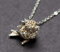 画像4: 〈SILVER〉「幸運を運ぶ小さな翼」 小鳥ヴィンテージ シルバーチャーム ネックレス 野鳥 アクセサリー (4)