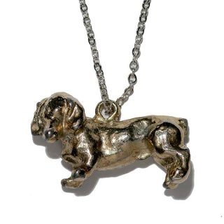 ヴィンテージ　ダックスコレクション　シルバー　ブローチ　可愛い犬モチーフ 23a1734_02.jpg