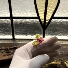 画像15: 英国 蝶ヴィンテージブローチ 「秘密の庭で生まれた、小さな願いの運び手」蝶々 バタフライ 昆虫アクセサリー (15)