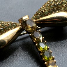 画像7: 英国 ヴィンテージ「光を連れて舞い降りた、小さな勇気のしるし」GAPトンボブローチ 運気の上昇 ドラゴンフライ 昆虫アクセサリー (7)