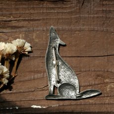 画像3: 英国 ヴィンテージ ウルフドック犬ブローチ「月に誓う、孤高の旋律」 遠吠え イギリス アクセサリー (3)