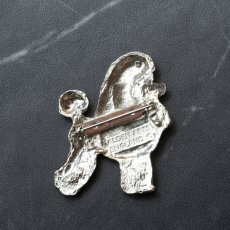 画像3: 英国 ALDEN ARTS ENGLAND ヴィンテージ プードル犬 ブローチ イギリス アクセサリー (3)