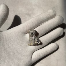 画像8: 英国 ヴィンテージ 仔犬 ブローチ「しあわせを待つ、ちいさなまなざし」 イギリス アクセサリー (8)
