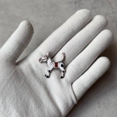 画像9: 英国 ヴィンテージ 白馬 ブローチ「白き風、駆ける」 イギリス アクセサリー (9)