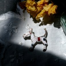 画像3: 英国 ヴィンテージ 白馬 ブローチ「白き風、駆ける」 イギリス アクセサリー (3)