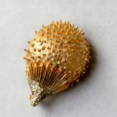 画像9: 1960〜70年代 英国 ヴィンテージ ハリネズミブローチ「ひだまりの宝物」イギリス アクセサリー (9)