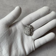 画像10: 英国 ヴィンテージ ねずみブローチ「 ふりかえれば、きらめきの道」イギリス アクセサリー (10)