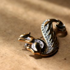 画像3: 1960〜70年代 英国 ヴィンテージ リスブローチ「森の煌めきを集めて」イギリス アクセサリー (3)