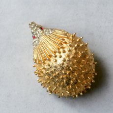 画像10: 1960〜70年代 英国 ヴィンテージ ハリネズミブローチ「ひだまりの宝物」イギリス アクセサリー (10)