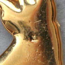 画像7: 英国 ヴィンテージ ヨークシャーテリア犬 ペンダントネックレス 刻印3IC「永遠のリボンを結んで」イギリス アクセサリー (7)