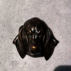 画像7: 英国 1950年代 ヴィンテージ ビーグル犬ブローチ「静かなる忠誠のかたち」イギリス アクセサリー (7)