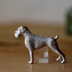 画像6: 英国 1970年代 ヴィンテージ ボクサー犬ブローチ「忠誠のまなざし、銀の記憶」イギリス アクセサリー (6)