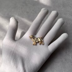 画像5: 英国 1970年代 ヴィンテージ スパニエル犬ブローチ「いつもそばにいる優しさ」イギリス アクセサリー (5)