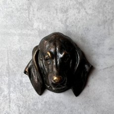画像6: 英国 1950年代 ヴィンテージ ビーグル犬ブローチ「静かなる忠誠のかたち」イギリス アクセサリー (6)