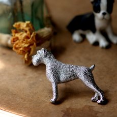 画像5: 英国 1970年代 ヴィンテージ ボクサー犬ブローチ「忠誠のまなざし、銀の記憶」イギリス アクセサリー (5)