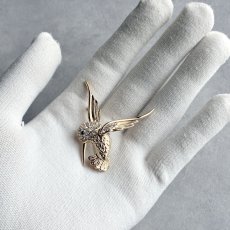 画像12: 英国ヴィンテージ ハチドリブローチ 「愛と喜びを運ぶ神秘の翼」 (12)