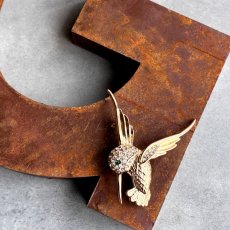 画像5: 英国ヴィンテージ ハチドリブローチ 「愛と喜びを運ぶ神秘の翼」 (5)