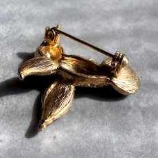 画像7: 光を運ぶ翼──英国ヴィンテージ ハチドリラインストーンブローチ (7)