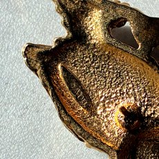 画像7:  AVONフクロウブローチ　夜の森を照らす、知恵の光  (7)