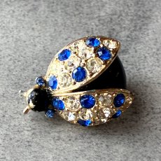 画像5: 夜明けのしずくをまとう幸運の羽音——英国ヴィンテージ テントウムシブローチ (5)